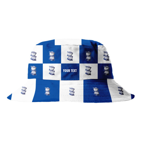 Personalised Birmingham City Chequered Bucket Hat: 1 - Caps & Hats By Birmingham City