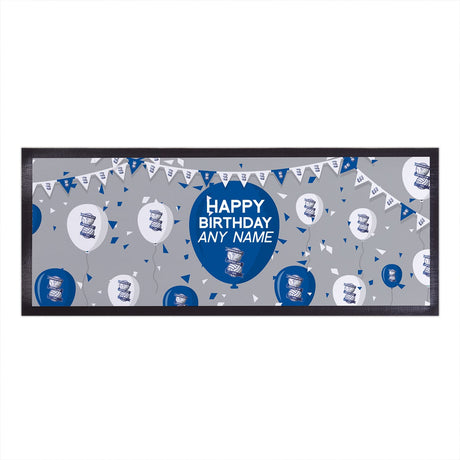 Personalised Birmingham City FC Balloons Bar Runner: 1 - Barware By Birmingham City