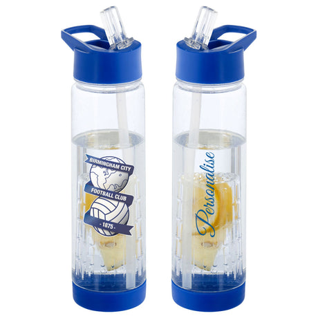 Personalised Birmingham City FC Crest Infuser Sport Bottle: 1 - Water Bottles By Birmingham City
