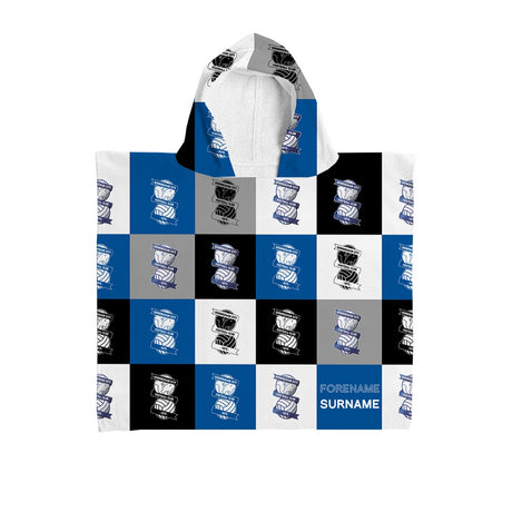 Personalised Birmingham City FC Kids Hooded Towel: 1 - Towels By Birmingham City
