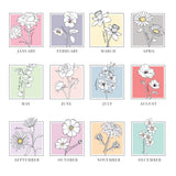 Personalised Birth Flower Mug: 3 - Mugs By Gift Moments