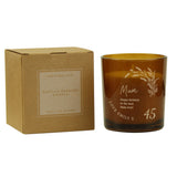 Personalised Birthday Amber Glass Candle: 6 - Candles By Gift Moments