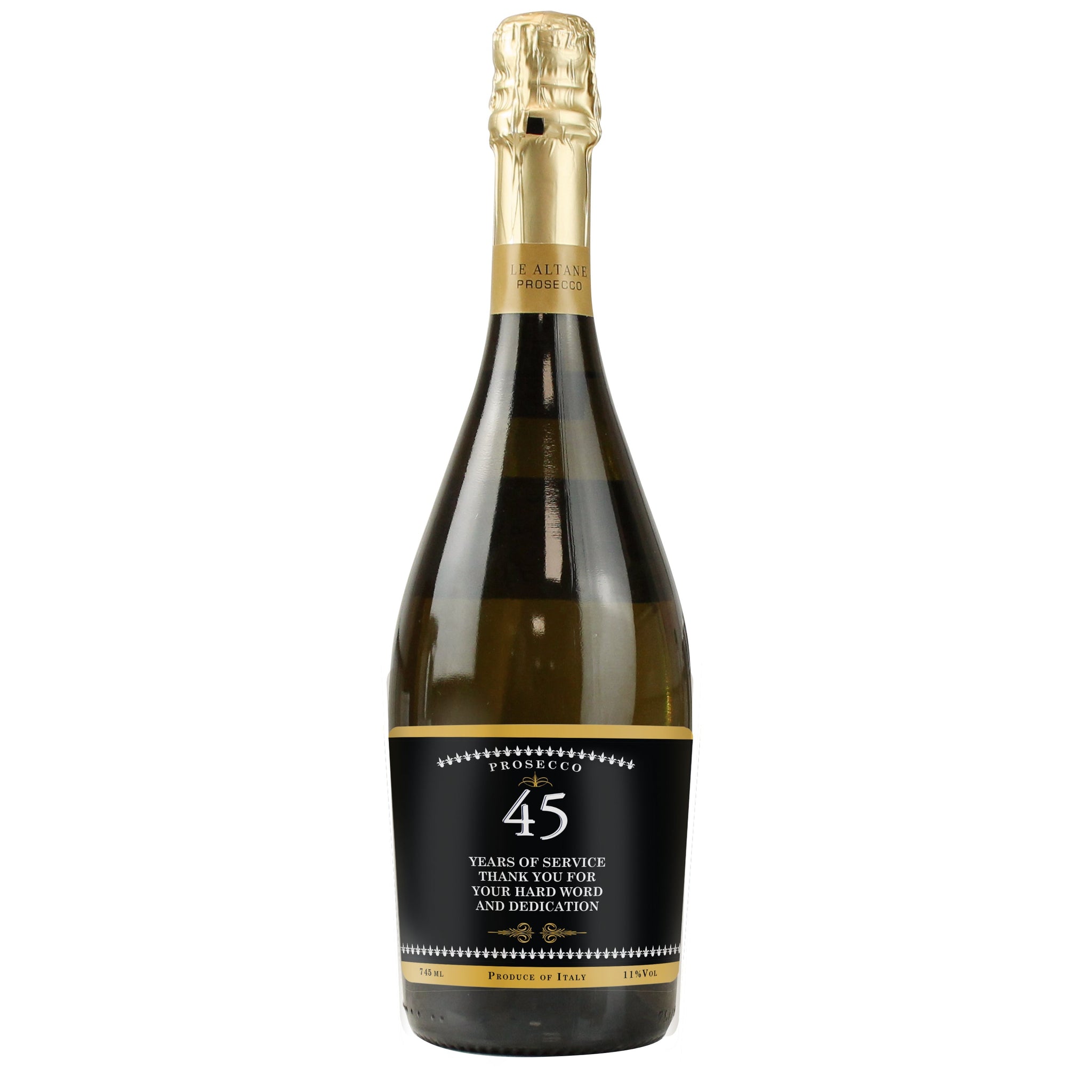 Personalised Birthday And Anniversary Bottle of Prosecco: 4 - Prosecco By Gift Moments