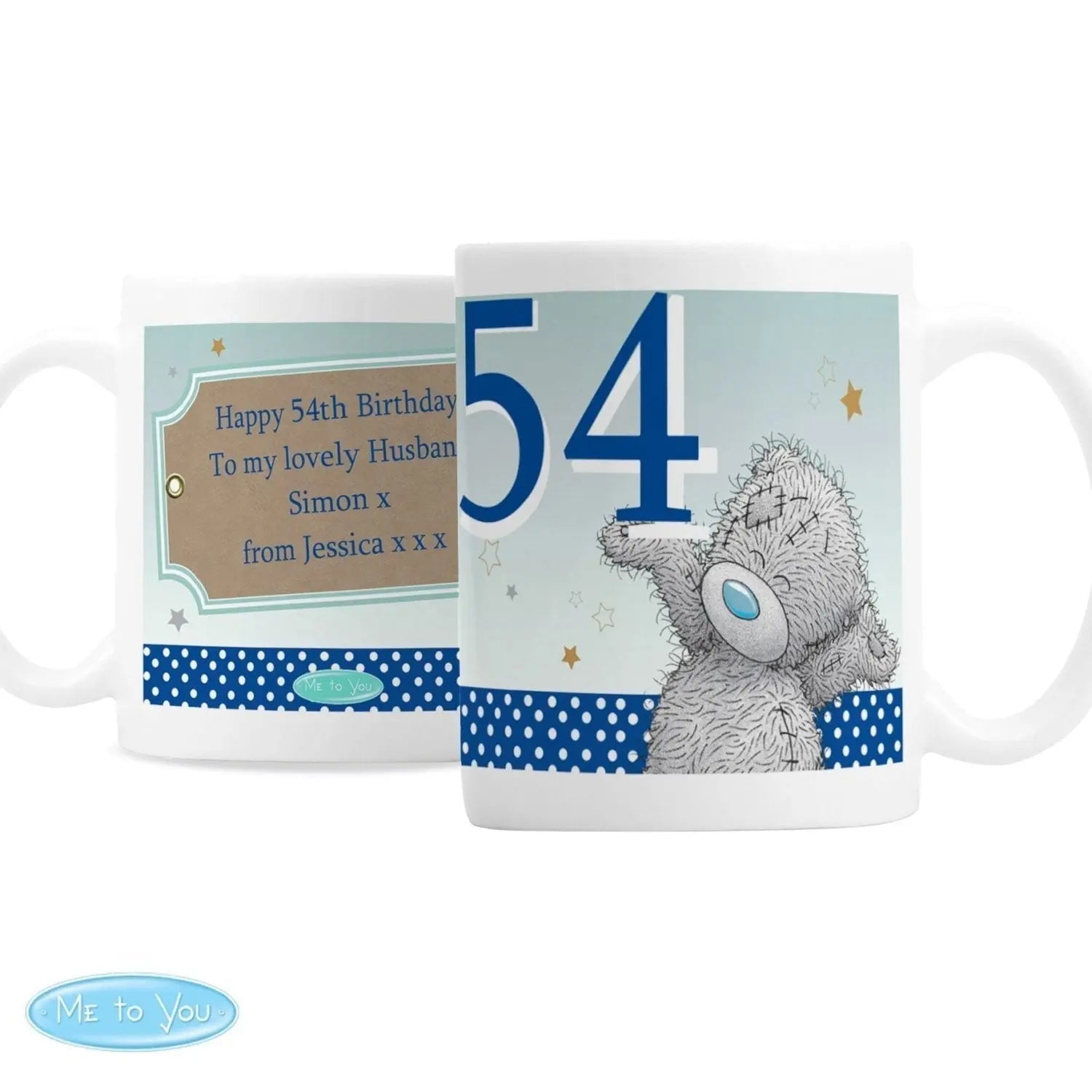 Personalised Me To You Birthday Big Age Male Mug: 3 - Mugs