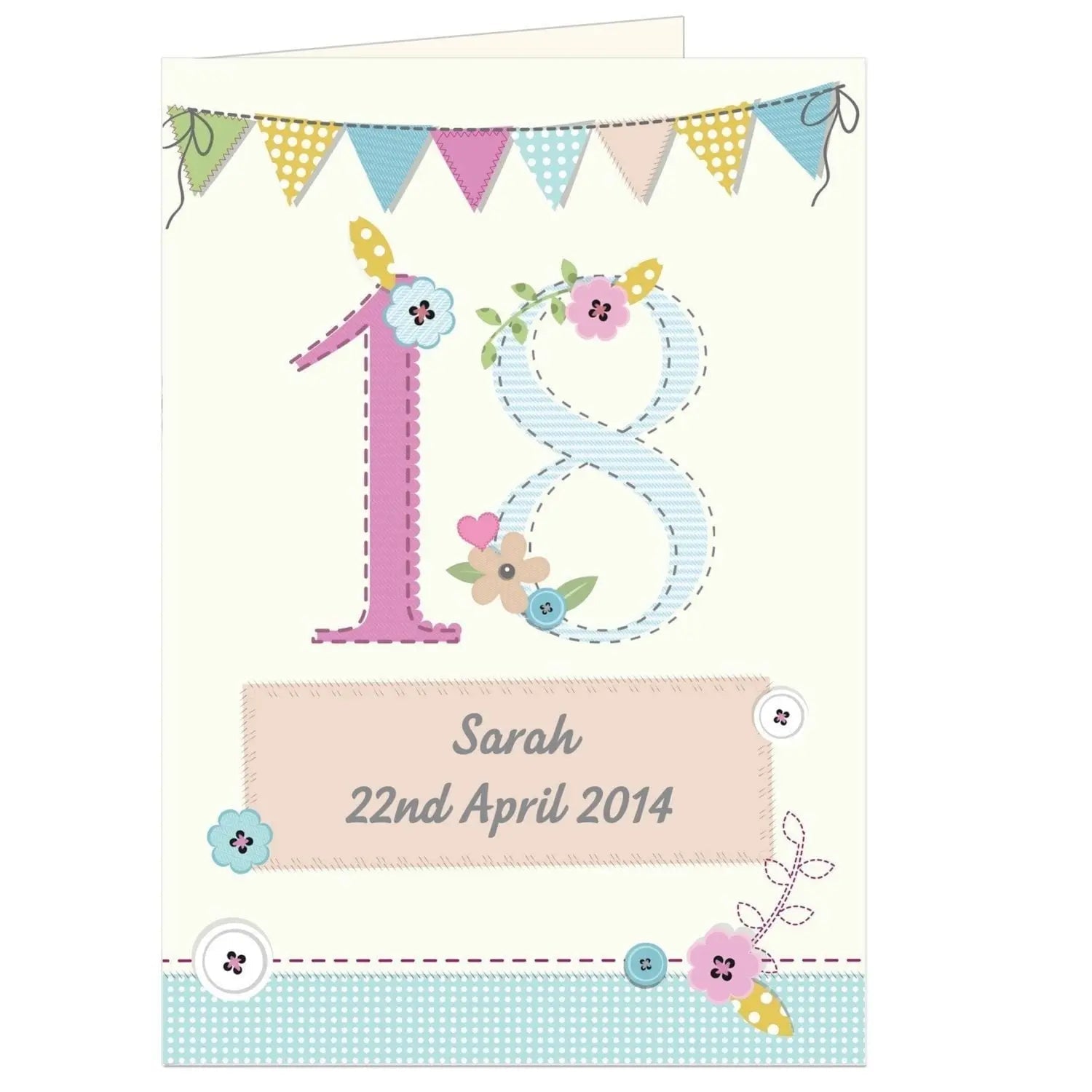 Personalised Birthday Craft Card: 2 - Greeting Cards By Gift Moments