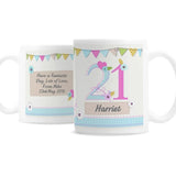 Personalised Birthday Craft Mug: 2 - Mugs By Gift Moments