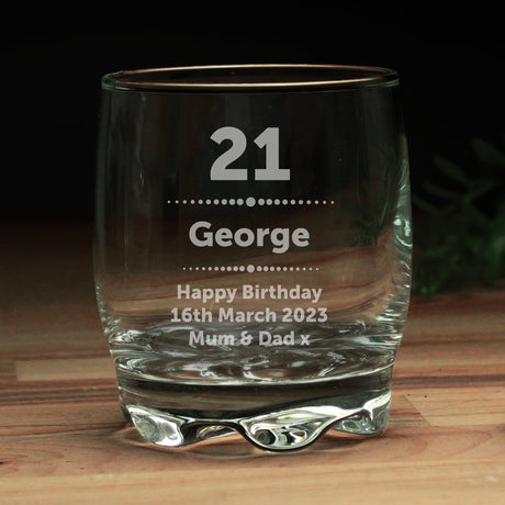 Personalised Birthday Star Tumbler: 3 - Tumblers By Gift Moments