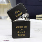 Personalised Black Lighter - Shop Smoking Accessories At Gift Moments - 2