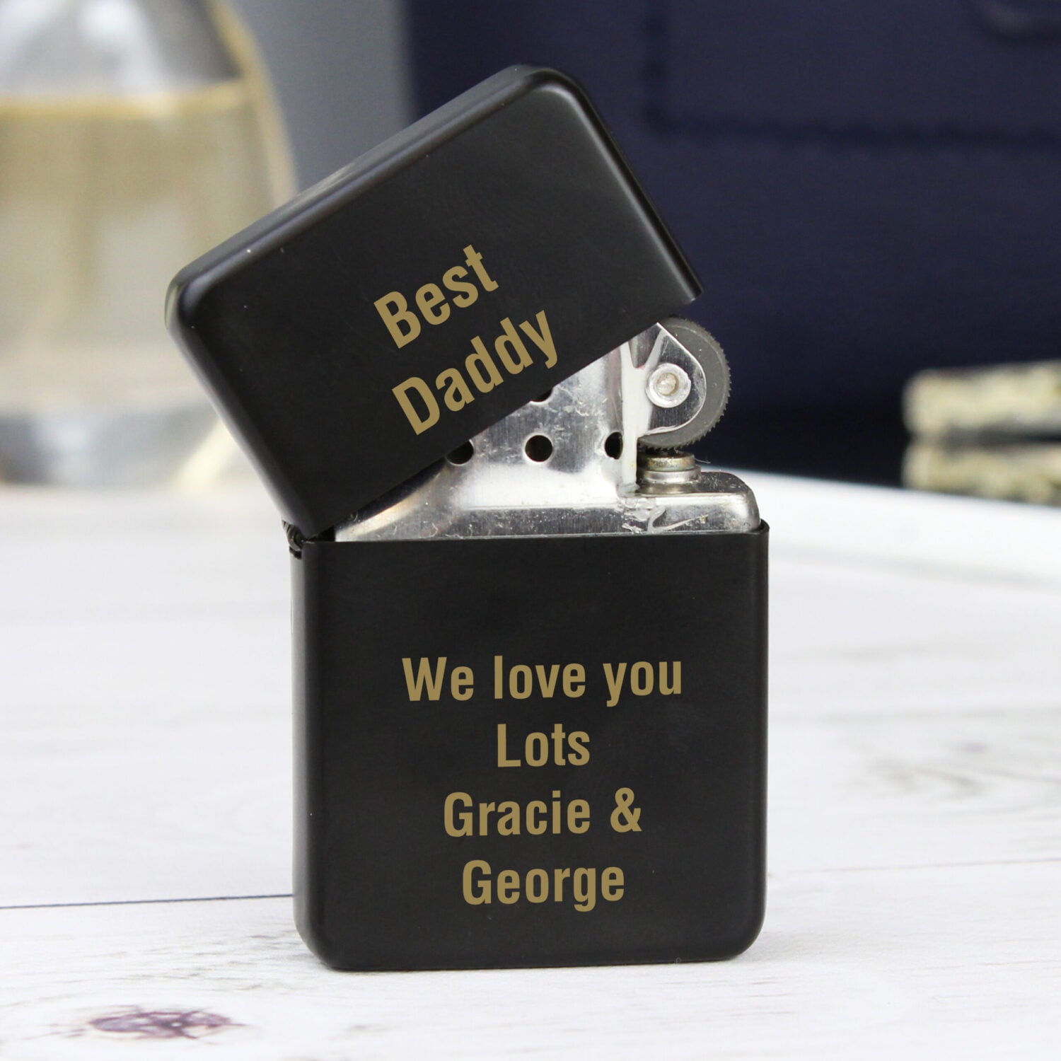 Personalised Black Lighter - Shop Smoking Accessories At Gift Moments - 2