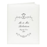 Personalised Black Ornate Swirl Traditional Photo Album: 6 - Photo Albums By Gift Moments