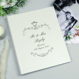 Personalised Black Ornate Swirl Traditional Photo Album: 4 - Photo Albums By Gift Moments