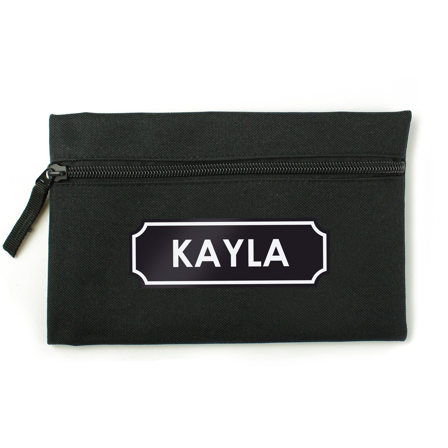 Personalised Black Pencil Case: 4 - Pencil Cases & Sets By Gift Moments