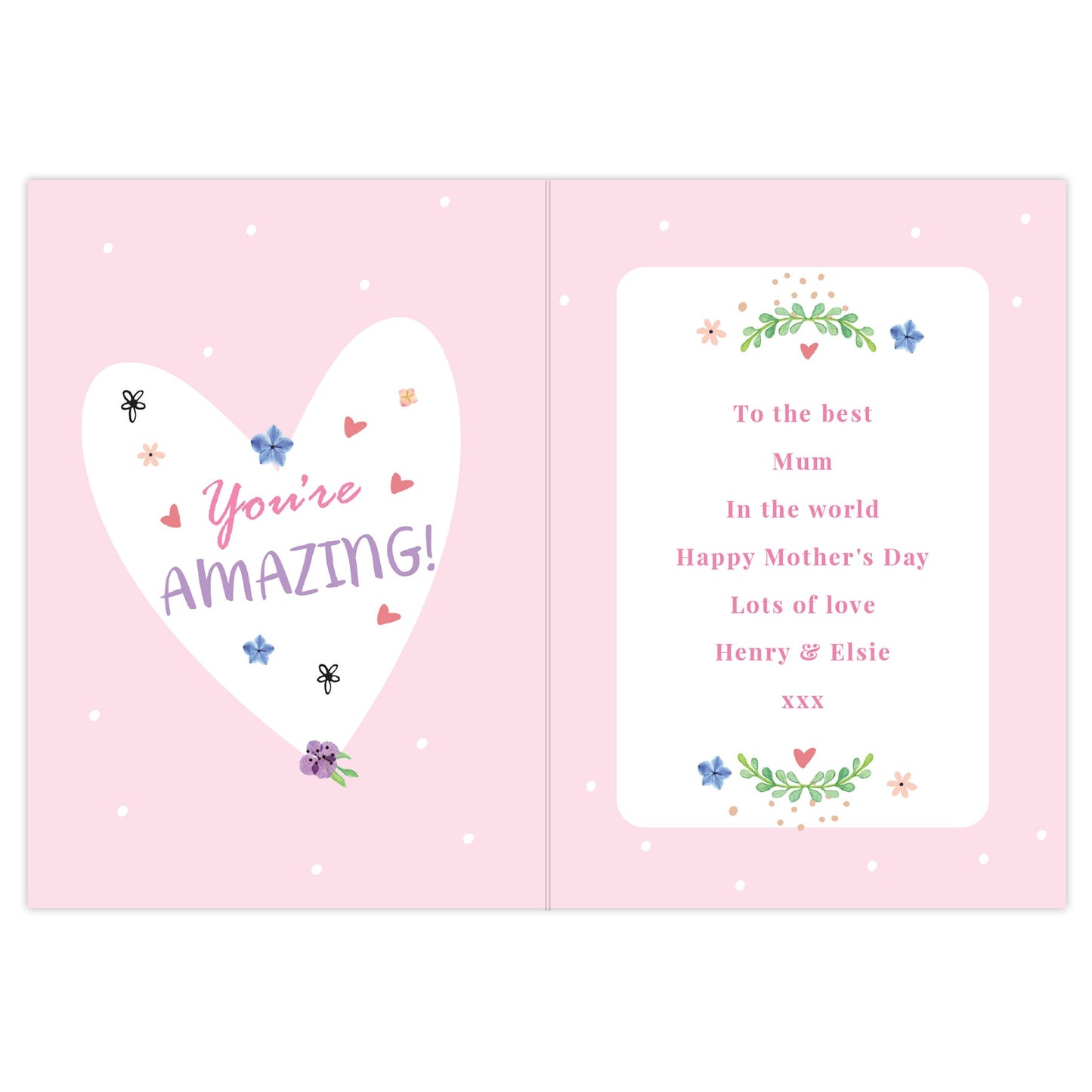 Personalised You Are Blooming Amazing Card: 4 - Greeting Cards By Gift Moments