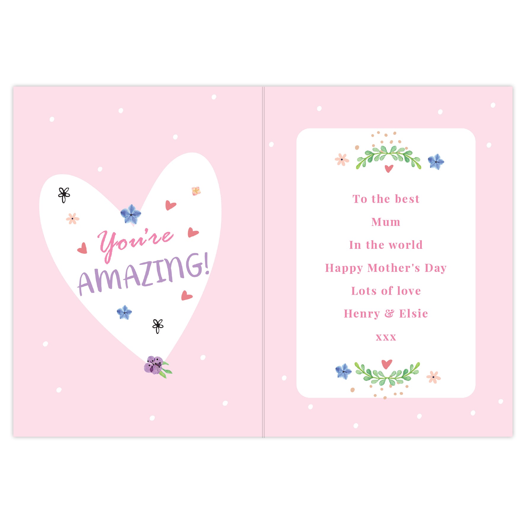 Personalised You Are Blooming Amazing Card: 4 - Greeting Cards By Gift Moments