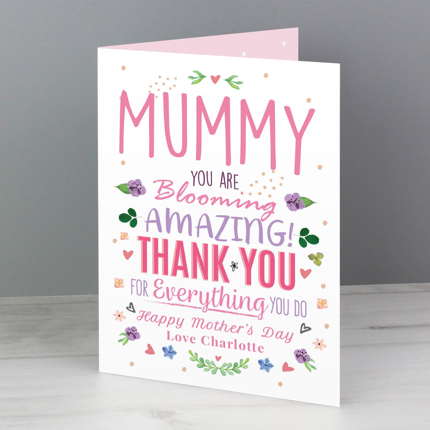 Personalised You Are Blooming Amazing Card: 2 - Greeting Cards By Gift Moments