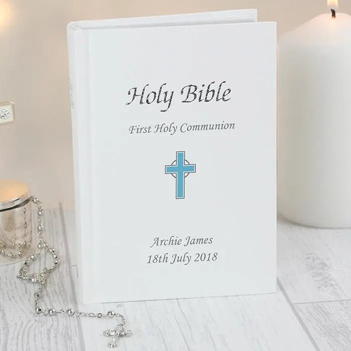 Personalised Blue Cross Bible - Shop Books At Gift Moments - 2