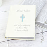 Personalised Blue Cross Holy Bible - Eco-friendly: 1 - Books By Gift Moments