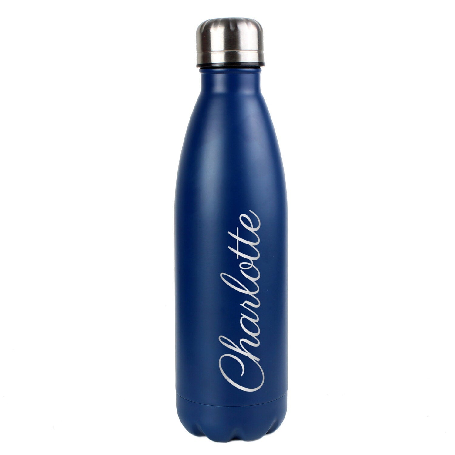 Personalised Blue Metal Insulated Drinks Bottle - Shop Water Bottles At Gift Moments - 6