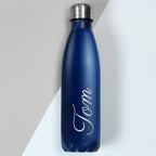 Personalised Blue Metal Insulated Drinks Bottle - Shop Water Bottles At Gift Moments - 3