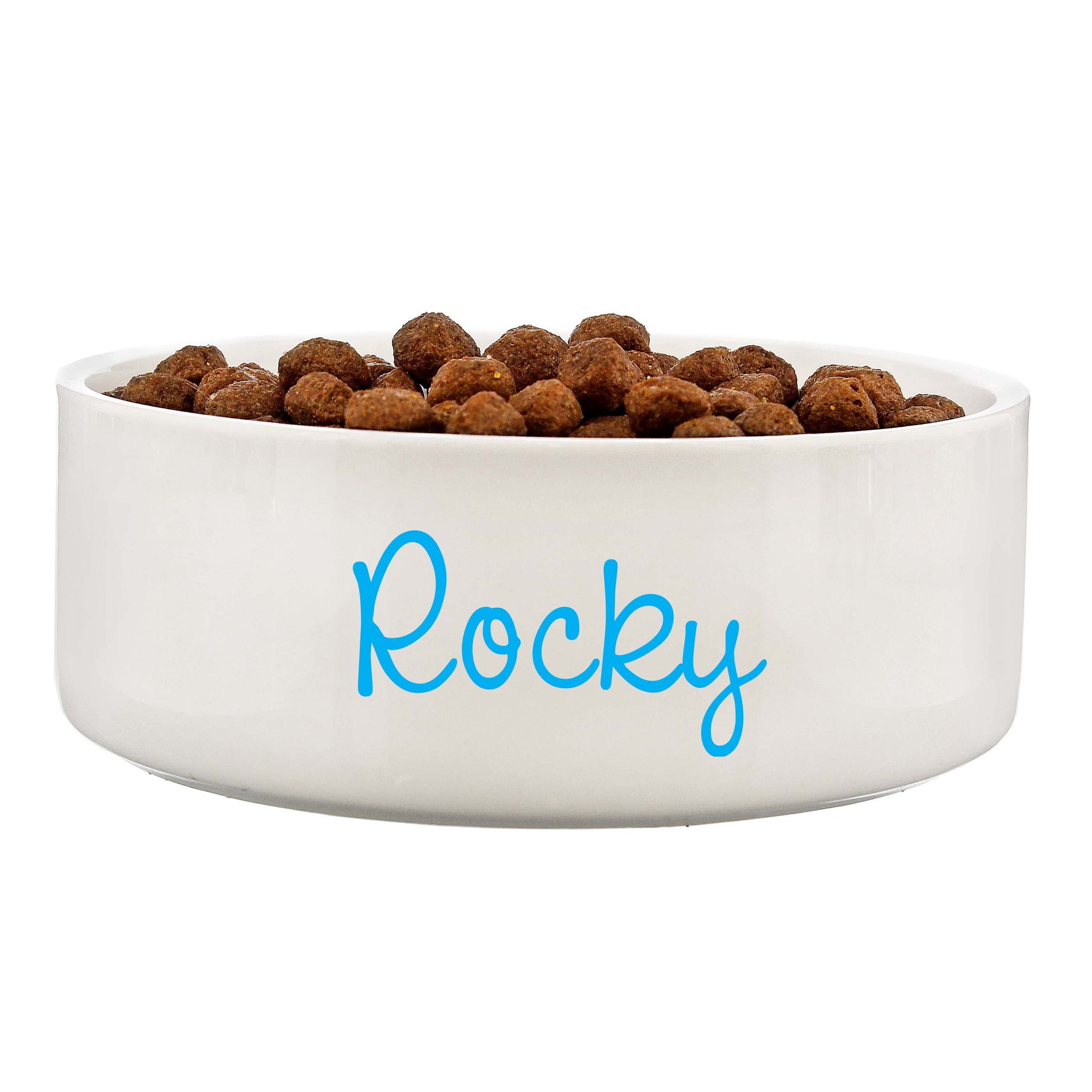 Personalised Blue Name 14cm Medium Pet Bowl: 4 - Pet Products By Gift Moments
