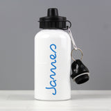 Personalised Blue Name Drinks Bottle: 1 - Kids Bottles By Gift Moments