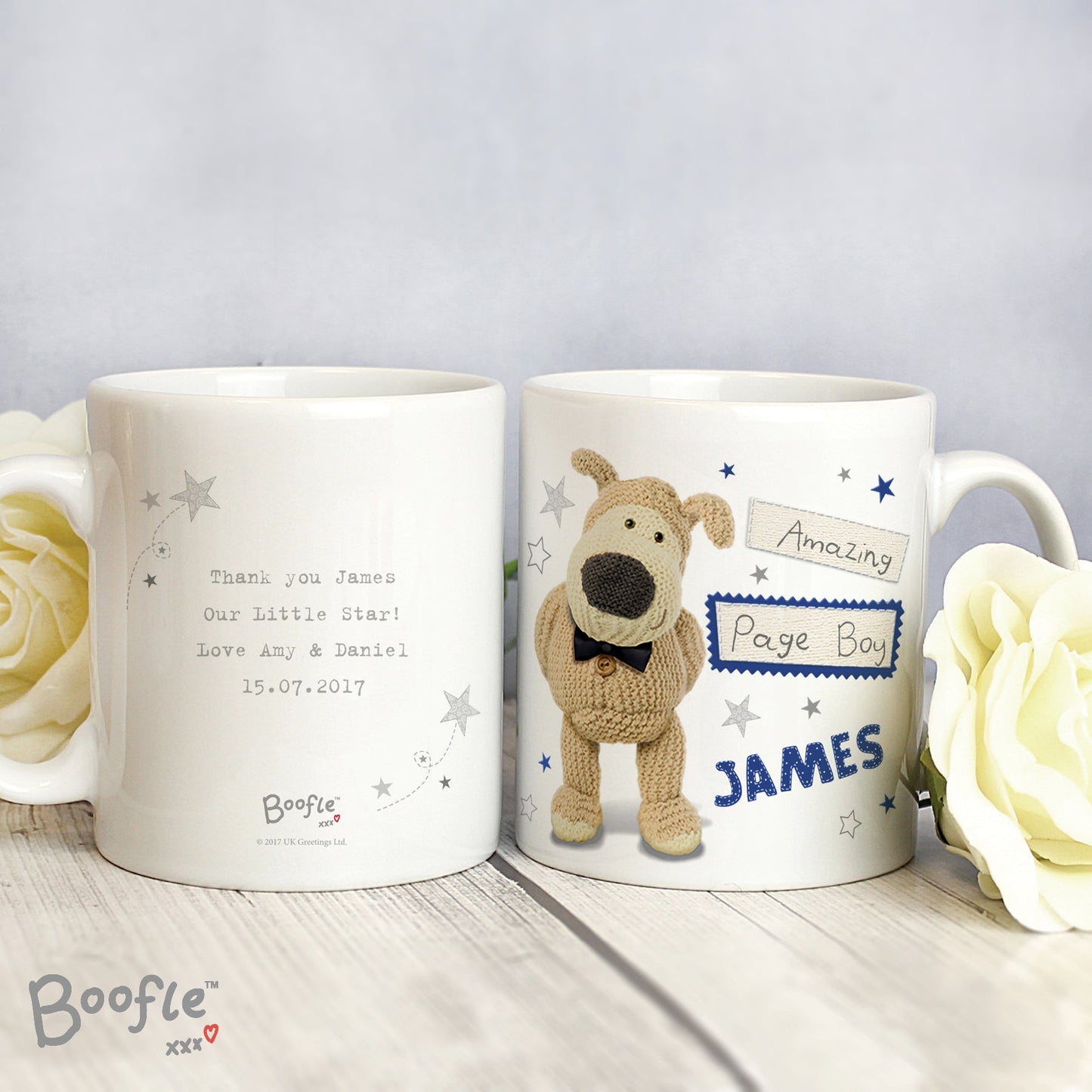 Personalised Boofle Male Wedding Mug: 2 - Mugs By Boofle