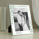 Personalised Botanical 5x7 Photo Frame: 1 - Photo Frames By Gift Moments