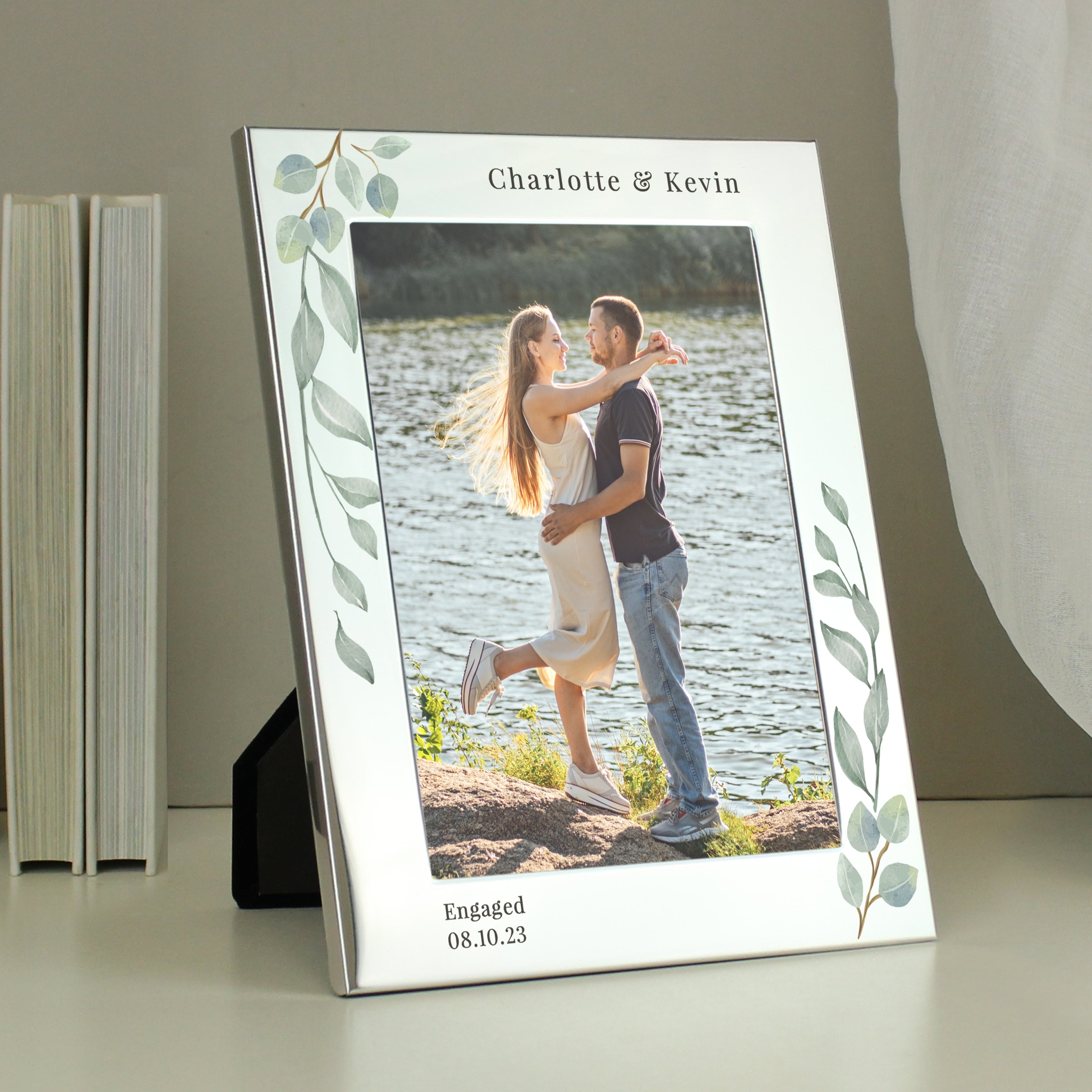 Personalised Botanical 5x7 Photo Frame - Shop Photo Frames At Gift Moments - 2