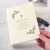 Personalised Botanical Cross 6x4 Photo Album with Sleeves: 2 - Photo Albums By Gift Moments