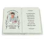 Personalised Botanical Memorial Photo Upload Resin Book - Shop Memorials At Gift Moments - 5