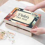Personalised Botanical Tea Box Selection: 6 Tea Boxes By Gift Moments