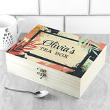 Personalised Botanical Tea Box Selection: 1 Tea Boxes By Gift Moments