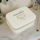 Personalised Botanical Travel Jewellery Box: 3 - Jewellery Boxes By Gift Moments