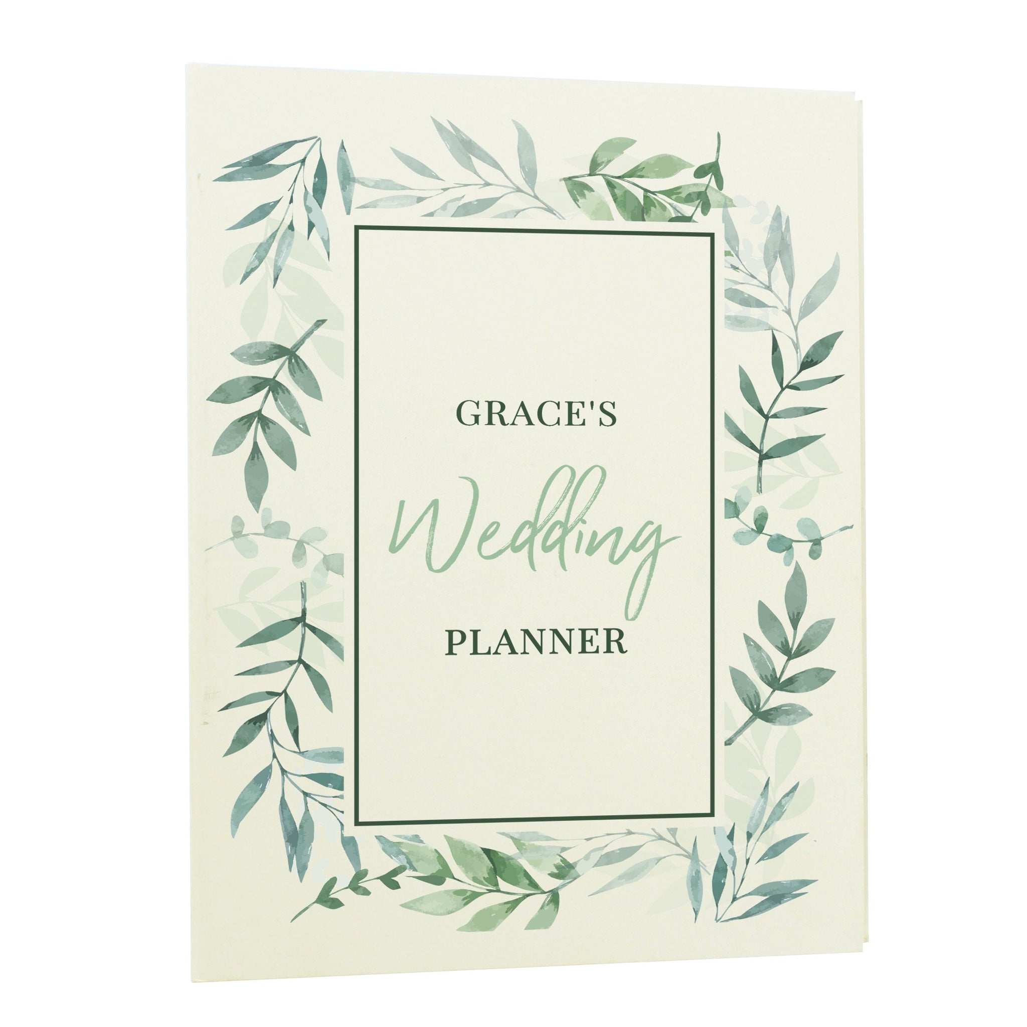 Personalised Botanical Wedding Planner: 5 - Calendars & Planners By Gift Moments