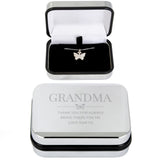 Personalised Box and Butterfly Necklace: 4 - Necklaces By Gift Moments