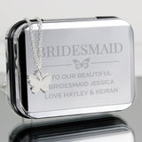 Personalised Box and Butterfly Necklace: 3 - Necklaces By Gift Moments