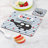 Personalised Boy’s Placemat & Coaster Sets: 14 - Placemats By Gift Moments