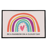 Personalised Vibrant Rainbow Doormat: 2 - Doormats By Gift Moments