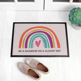 Personalised Vibrant Rainbow Doormat: 4 - Doormats By Gift Moments