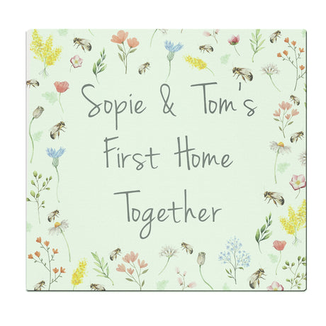 Personalised Busy Bee Glass Chopping Board/Worktop Saver: 5 - Chopping Boards By Gift Moments
