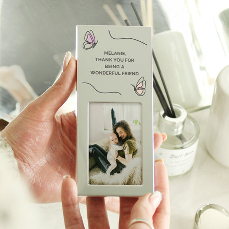 Personalised Butterfly 2x3 Photo Frame: 6 - Photo Frames By Gift Moments