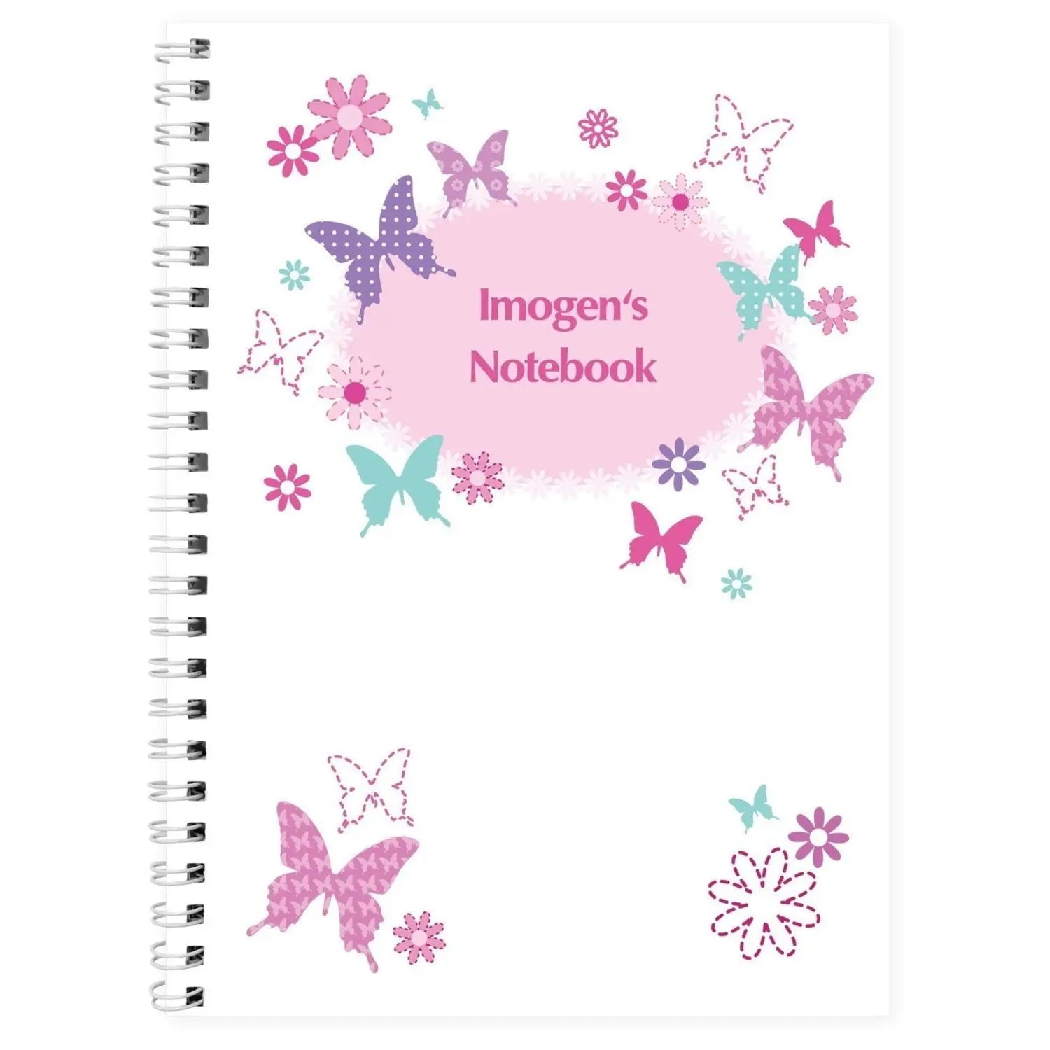 Personalised Butterfly A5 Notebook - Shop Notebooks At Gift Moments - 1