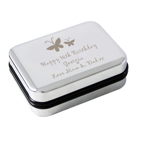 Personalised Butterfly Motif Necklace Gift Box: 2 - Necklaces By Gift Moments