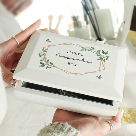 Personalised Butterfly Wooden Jewellery Box: 4 - Jewellery Boxes By Gift Moments