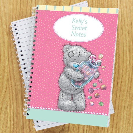 Personalised Me to You Candy Girl A5 Notebook: 1 - Notebooks