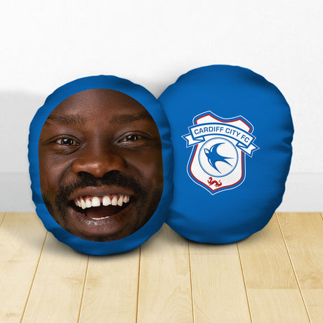 Personalised Cardiff City FC Crest Mush Cush: 1 - Cushions By Cardiff City