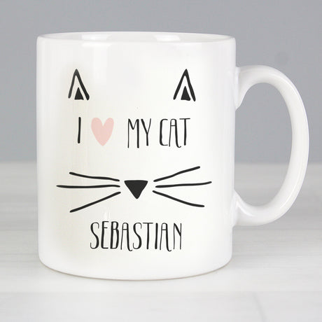 Personalised Cat Features Mug: 2 - Mugs By Gift Moments