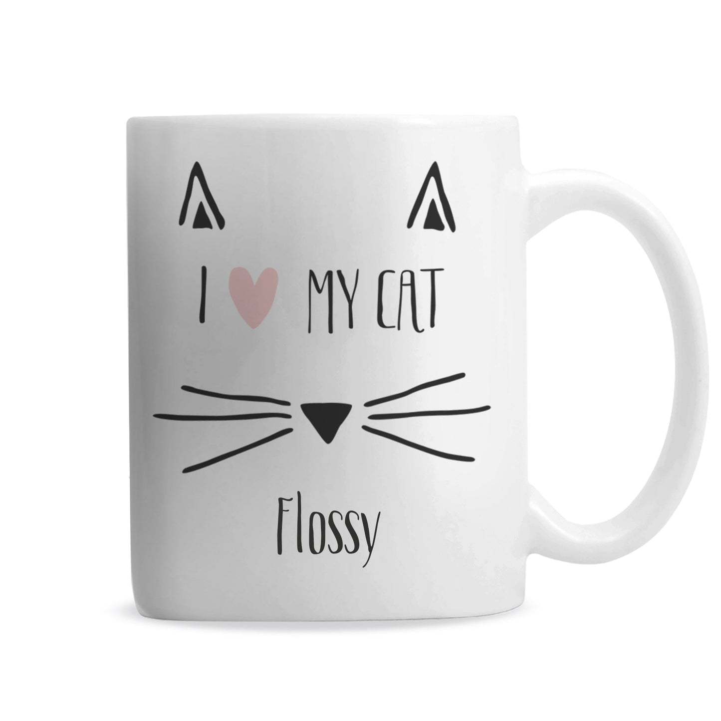 Personalised Cat Features Mug: 6 - Mugs By Gift Moments