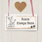 Personalised Cat Wooden Sign: 1 - Signs & Plaques By Gift Moments