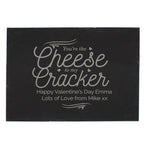 Personalised Cheese To My Cracker Slate Cheese Board - Shop Cheese Boards At Gift Moments - 4